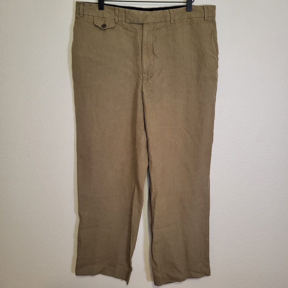 Ted Baker Endurance linen blend dress pants size 19"